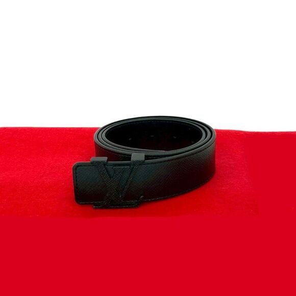 Pre Loved louis vuitton Men black | black Belts - Picture 1 of 8